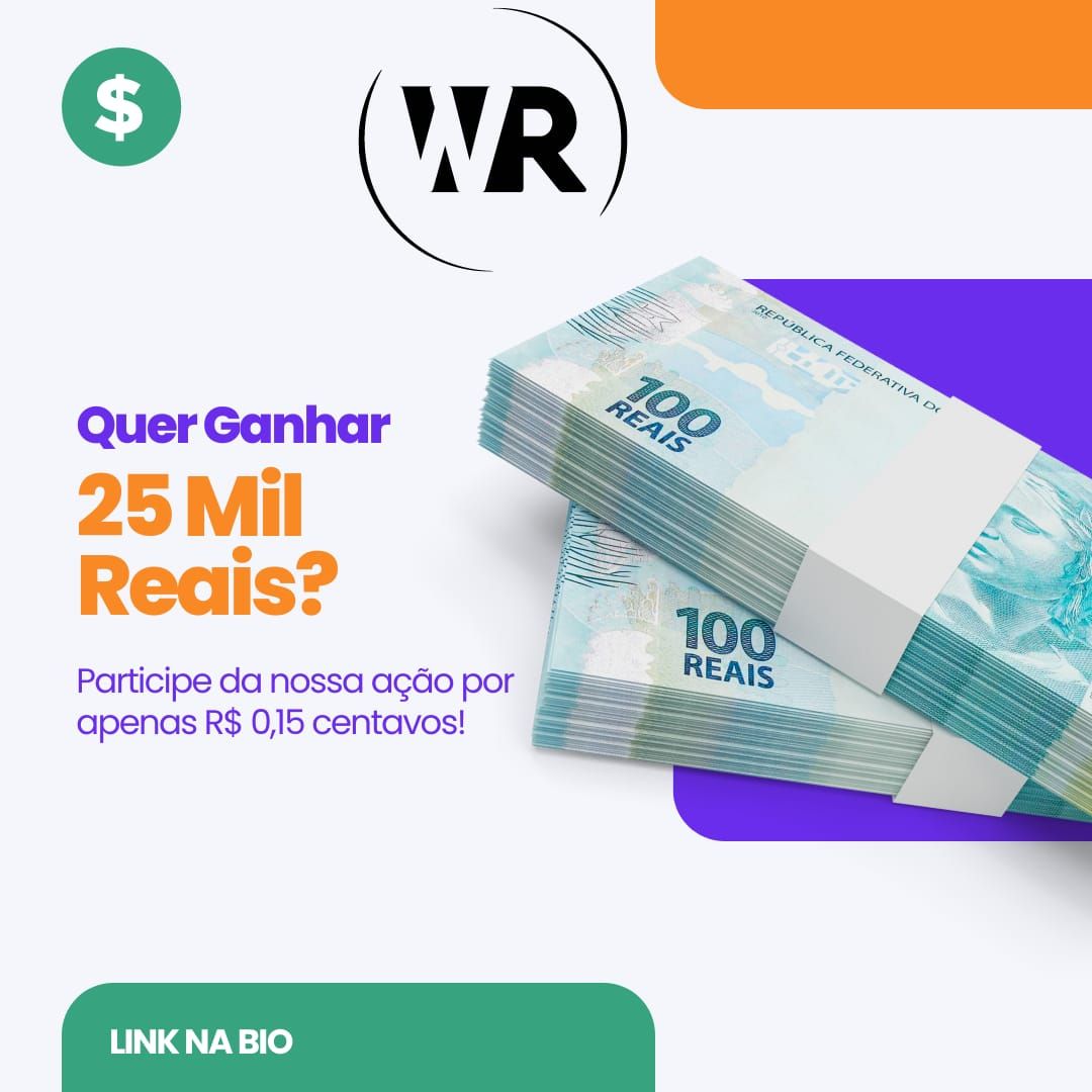 25 mil reais no seu pix ....