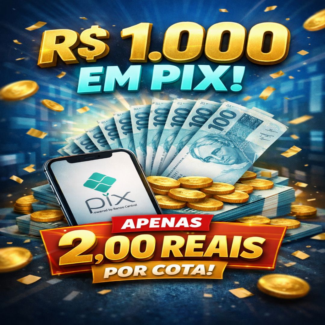 premiação de 1000 no pix